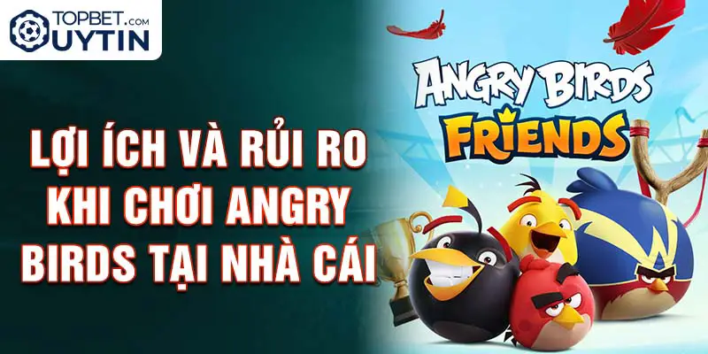 Lợi ích và rủi ro khi chơi Angry Birds tại nhà cái